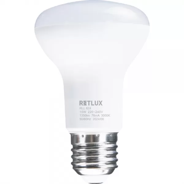 RLL 624 R63 E27 Spot 10W WW D RETLUX